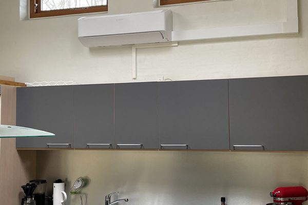 Bosch Climate monteret på Sommerhus tag