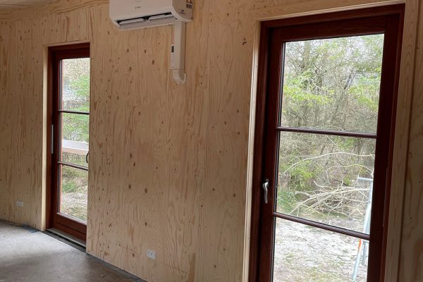 Bosch luft/luft varmepumpe i anneks